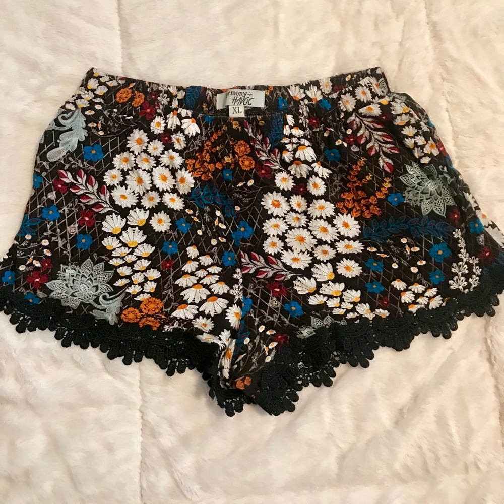 Flowy Floral Shorts